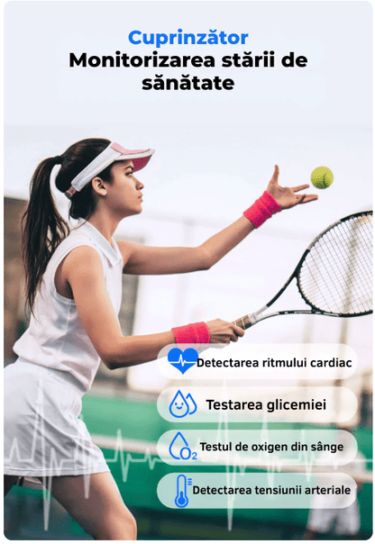 Ceas inteligent HW20 + BRĂȚARĂ SPORT EXTRA